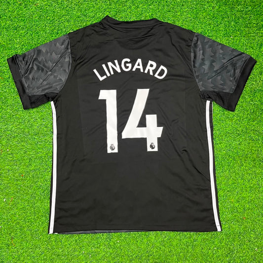 Jesse Lingard Manchester United 2017-2018 Black Retro Football Jersey