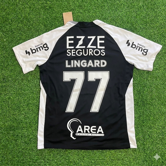 Jesse Lingard #77 Corinthians 2026 Black White Football Jersey Trikot Maillot Soccer Kit Shirt