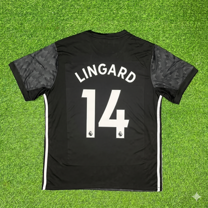 Jesse Lingard Manchester United 2017-2018 Black Retro Football Jersey