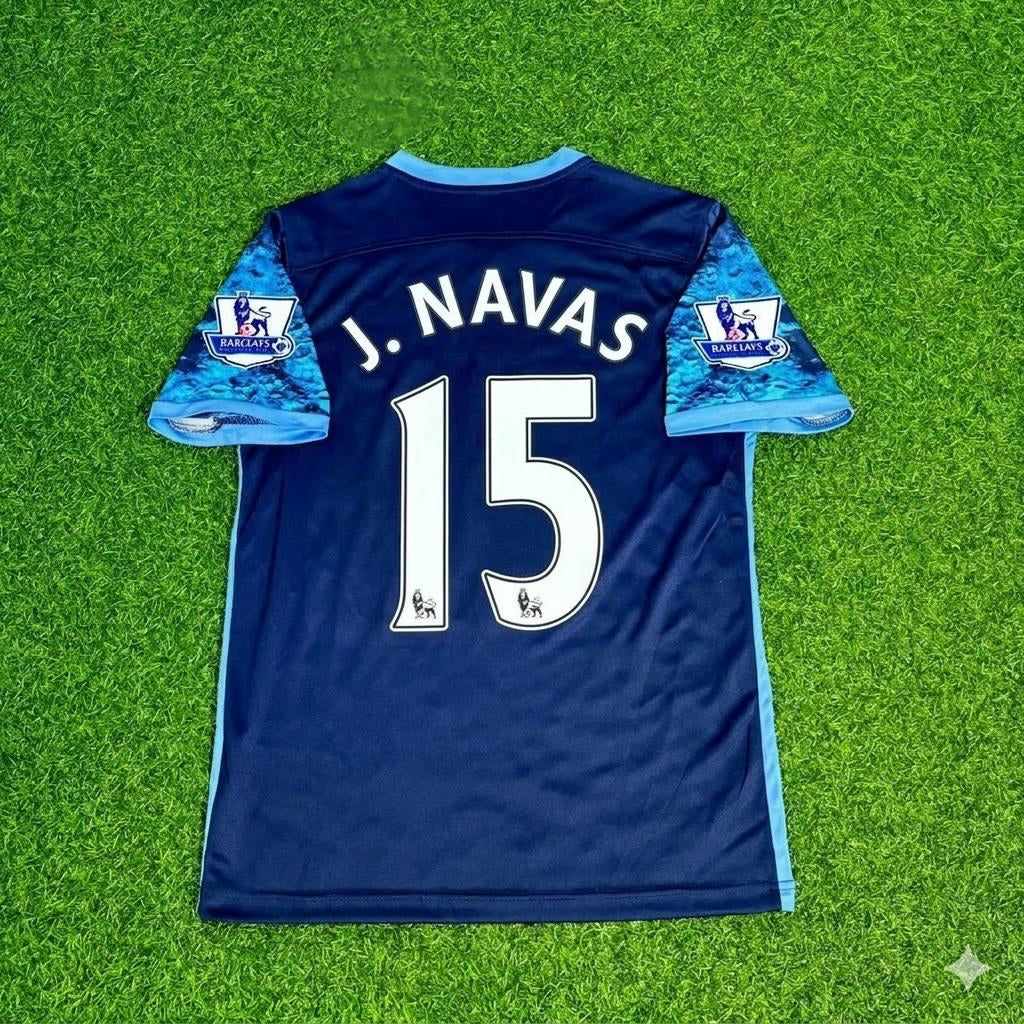Jesus Navas 15- Manchester City 2016 2017 Season Retro Jersey Maillot Trikot Maglia