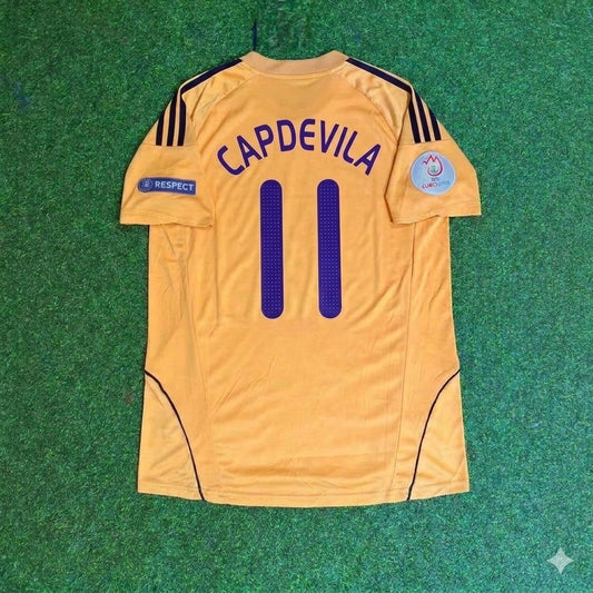 Joan Capdevila 11- Spain EURO 2008 Retro Football Jersey