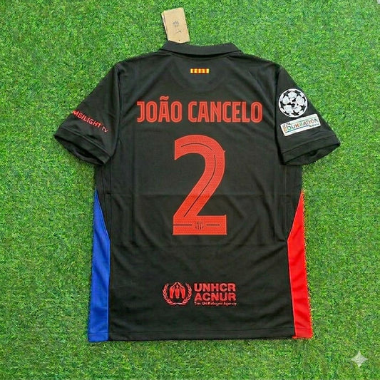 João Cancelo #2 Barcelona Jersey Maillot Trikot Camiseta Soccer Shirt