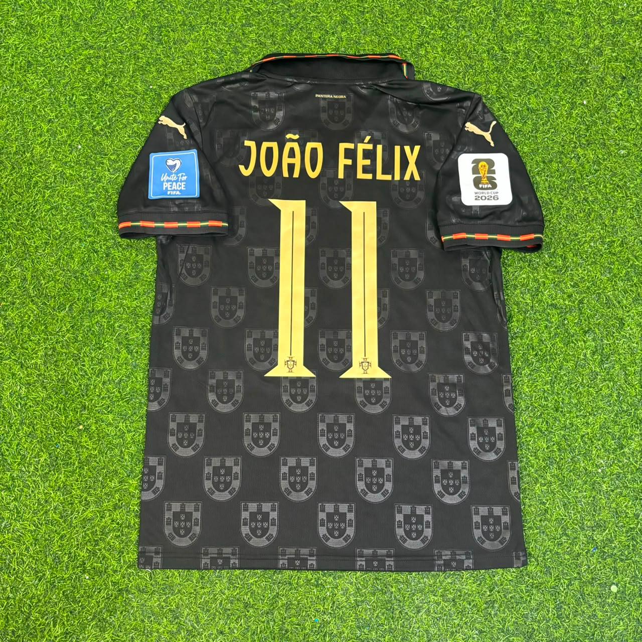 João Félix Portugal 2026 World Cup Black Football Jersey