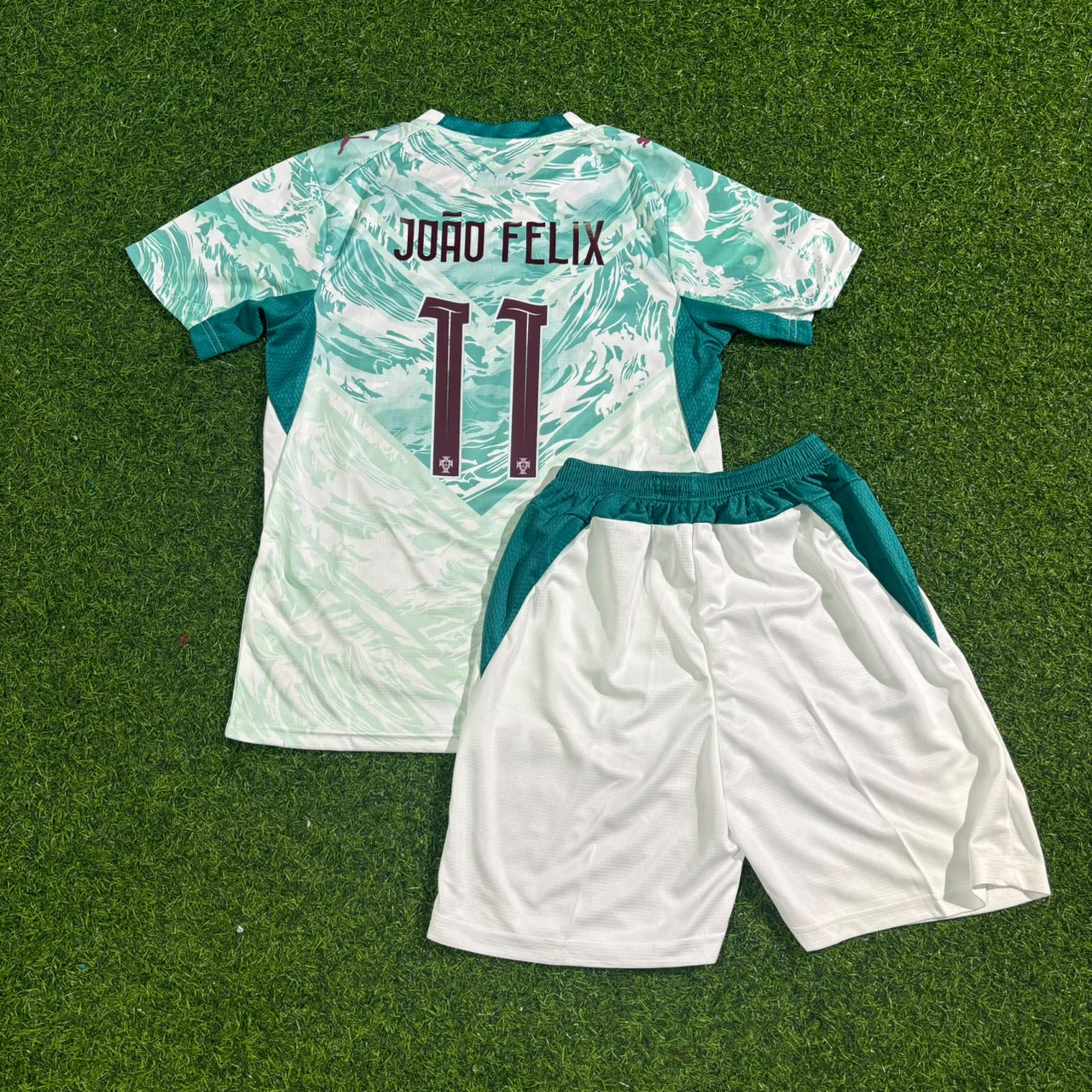 João Félix Kids Portugal 2026 World Cup White Away Football Jersey