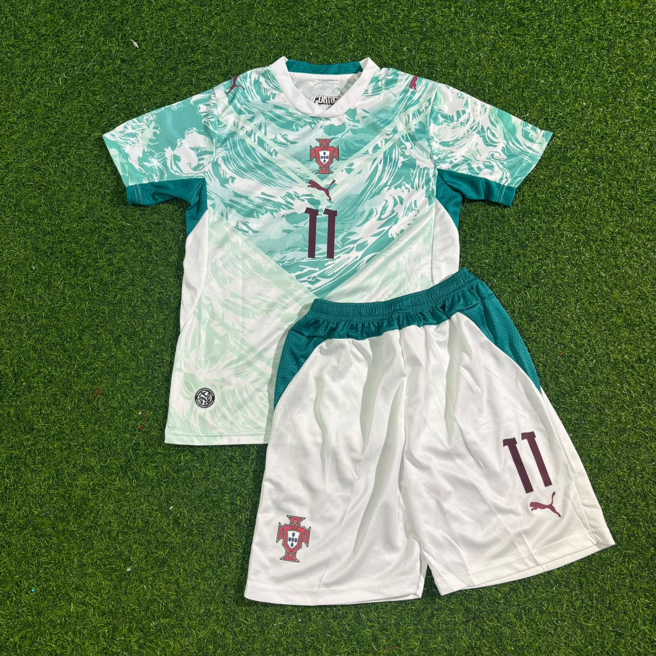 João Félix Kids Portugal 2026 World Cup White Away Football Jersey