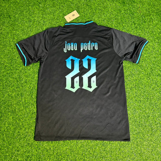 Joao Pedro Brazil Retro Football Jersey Trikot Maglia Soccer Shirt