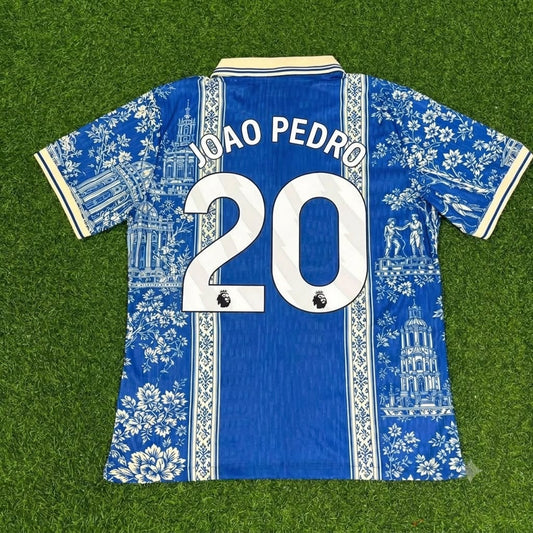 João Pedro Chelsea 2027 Blue-White Jersey Maillot Trikot Maglia Soccer Shirt