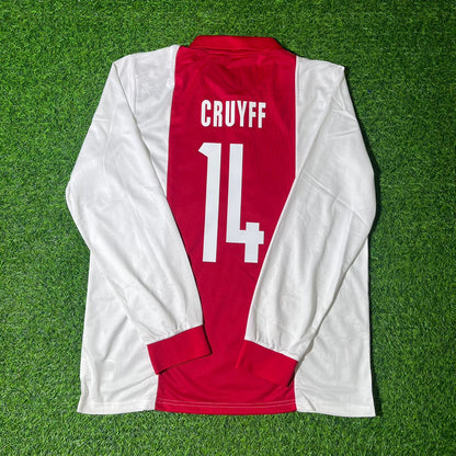 Johan Cruyff Ajax Special Long Sleeve Retro Football Jersey Kit