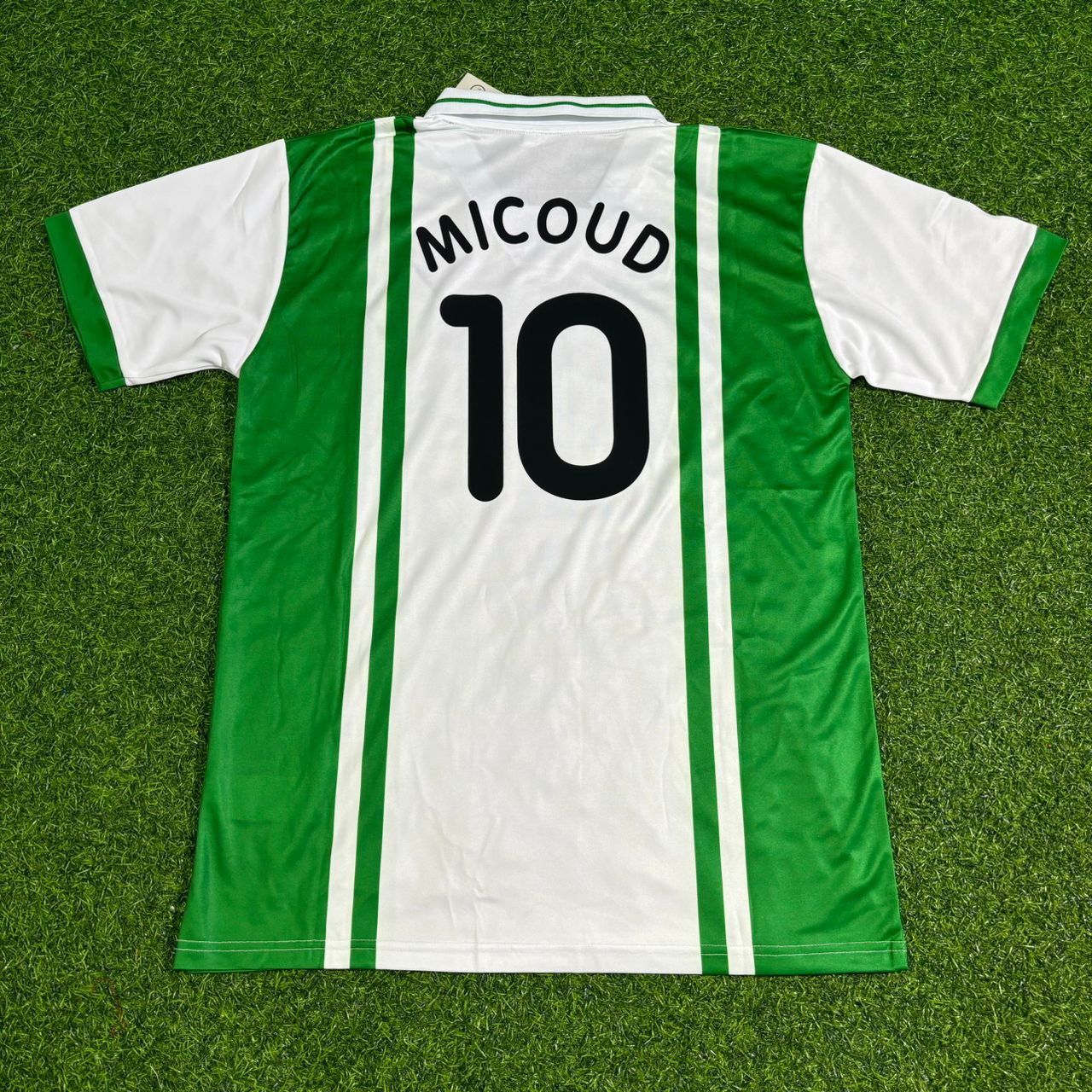 Johan Micoud Werder Bremen Retro Football Jersey