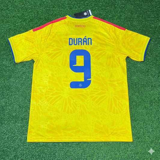 John Duran 9- Colombia 2026 World Cup Football Jersey