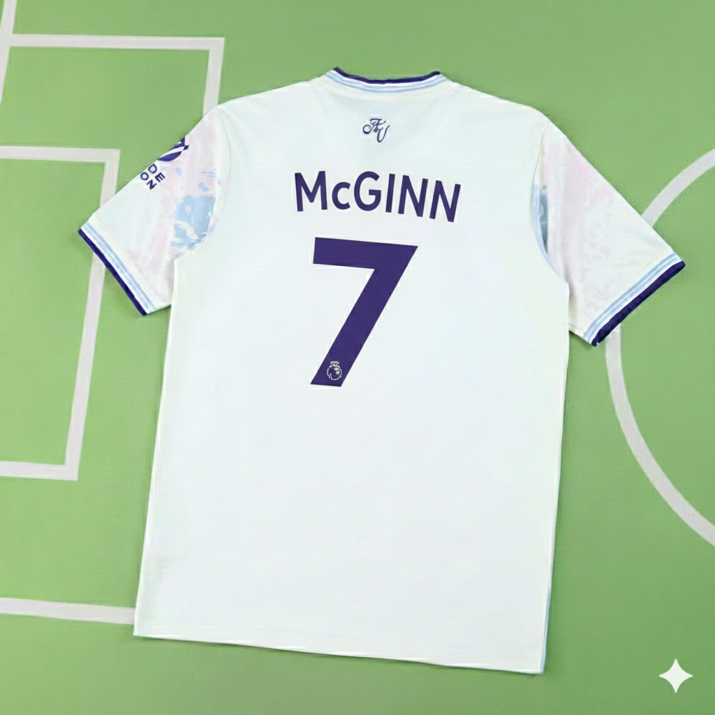 John McGinn 7- Aston Villa 2026 Third New season Jersey Trikot Maillot