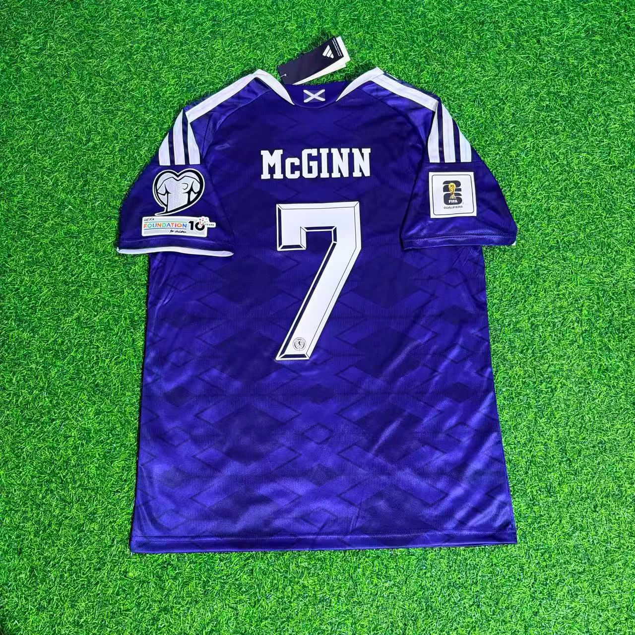 John McGinn Scotland 2026 World Cup Football Jersey Kit