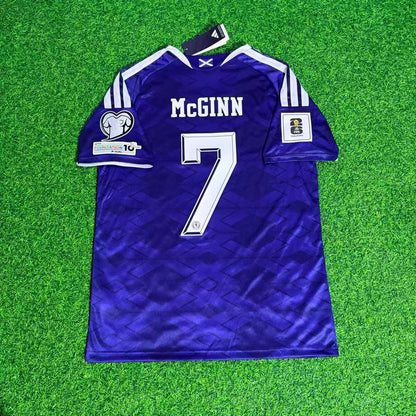 John McGinn Scotland 2026 World Cup Football Jersey Kit