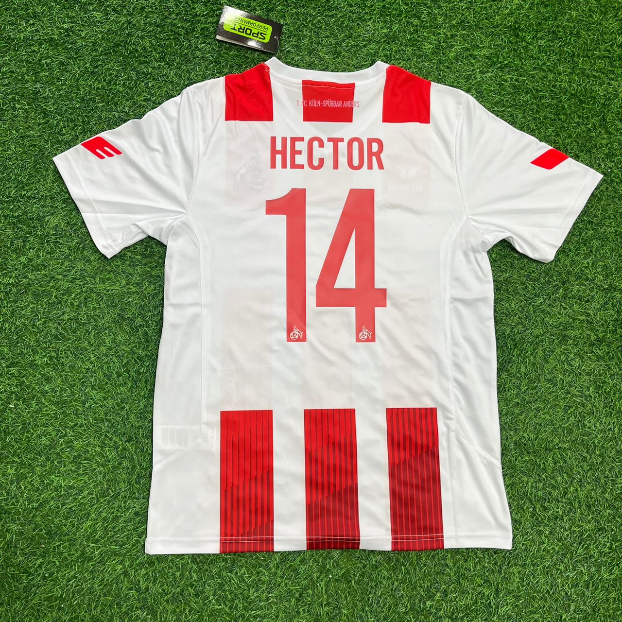 Jonas Hector 1. FC Köln 2017-18 Retro Football Jersey Kit