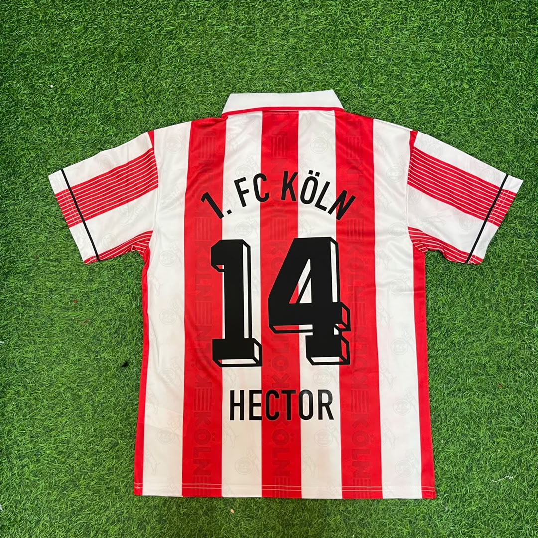Jonas Hector #14 FC Köln Retro Trikot Fußballtrikot