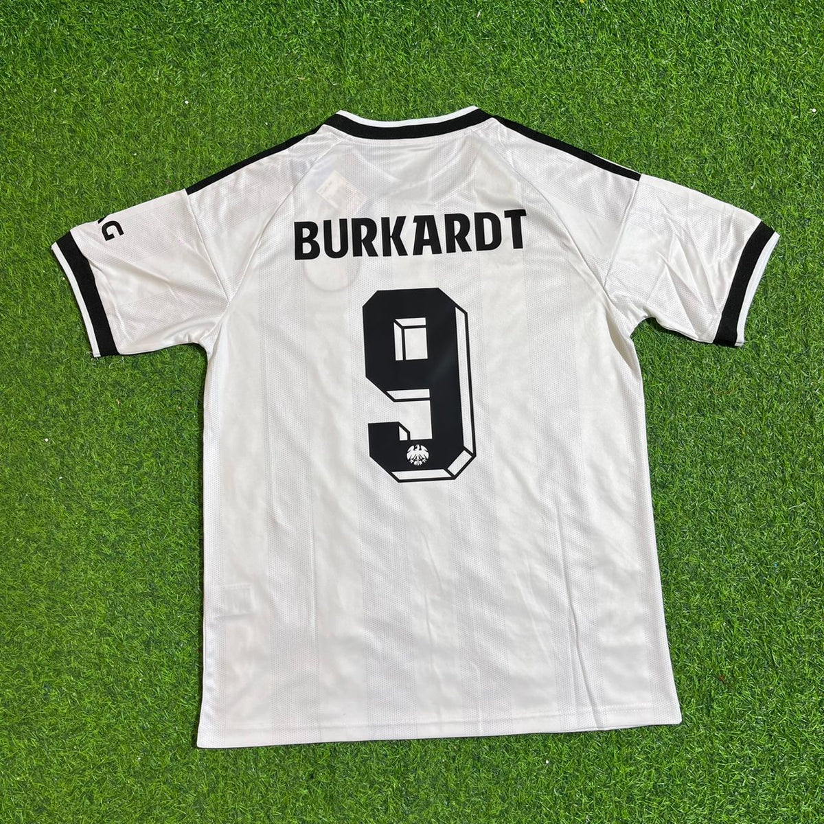 Jonathan Burkardt Eintracht Frankfurt New Season 2027 Home White Football Jersey Trikot Maillot
