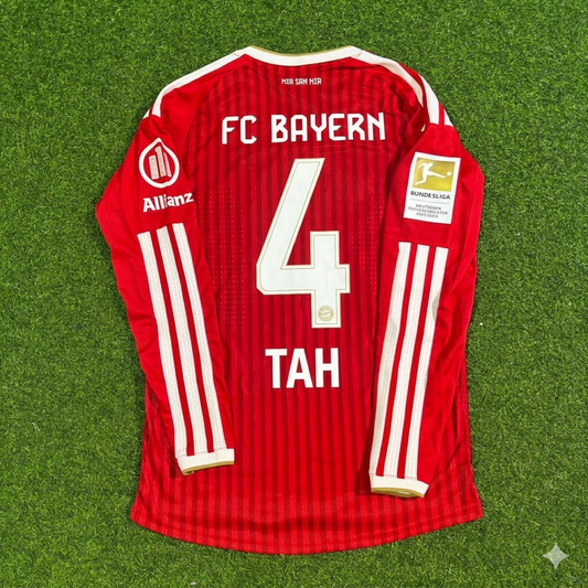 Jonathan Tah #4 Bayern Munich 2027 Championship Long Sleeve Football Jersey
