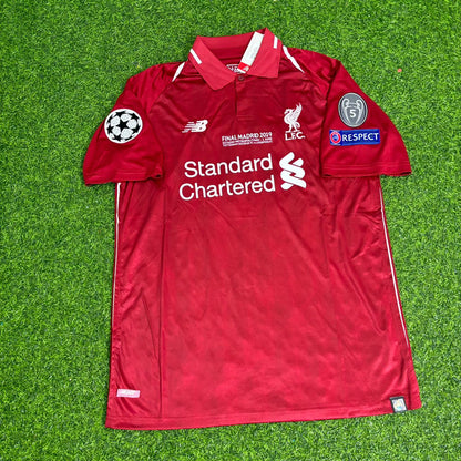 Jordan Henderson Liverpool 2019 CL Final Retro Kit Jersey Trikot Maillot Maglia