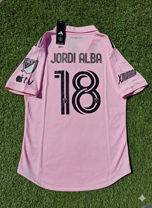 Jordi Alba 18 Inter Miami 2026 New Season Jersey Trikot Maillot
