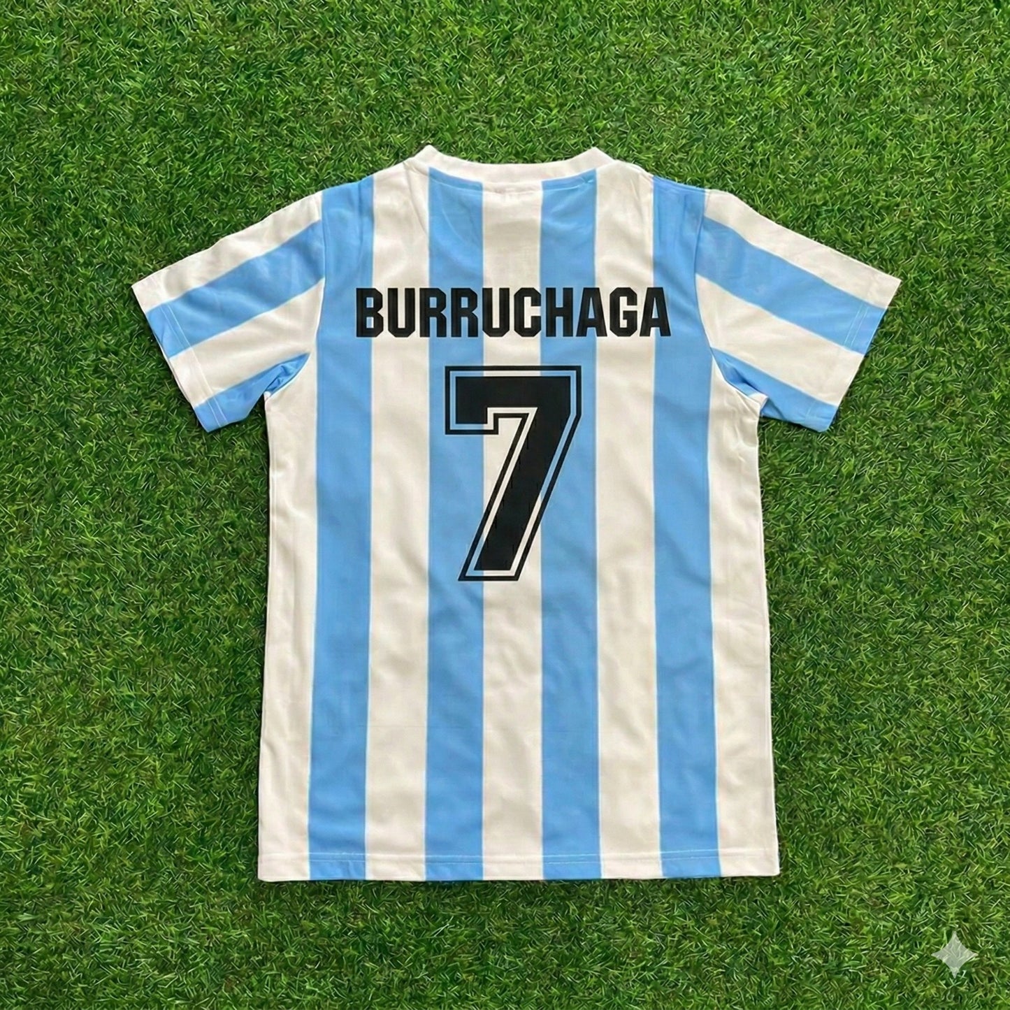 Jorge Burruchaga 7 – Argentinien 1986 Heimtrikot Retro-Fußballtrikot
