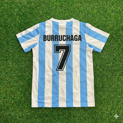 Jorge Burruchaga 7 – Argentinien 1986 Heimtrikot Retro-Fußballtrikot