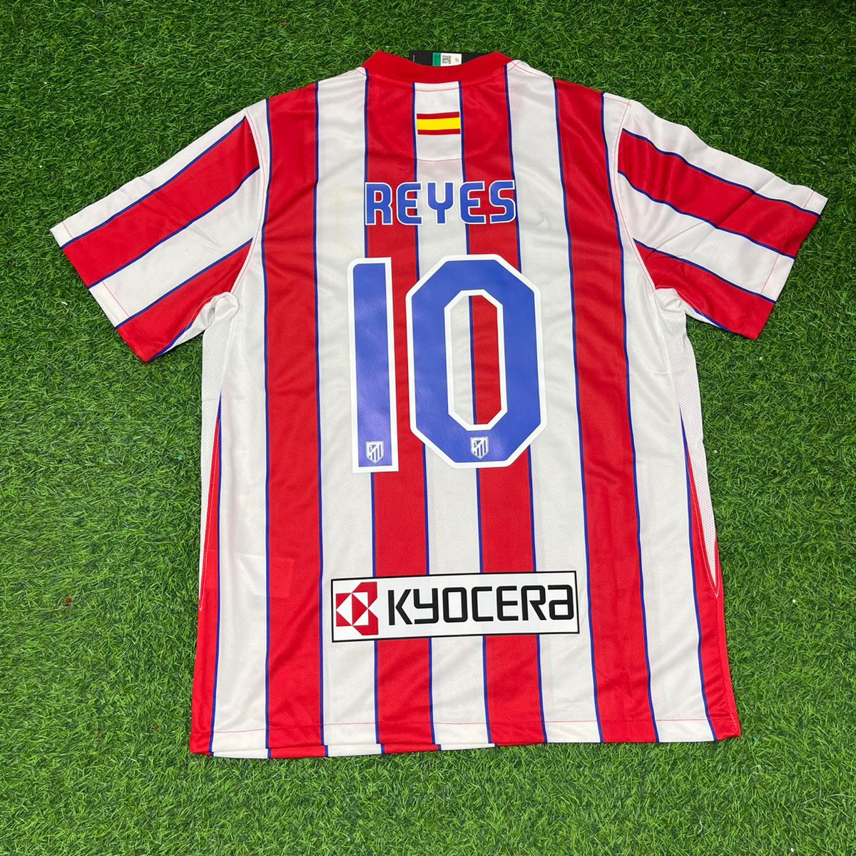 Jose Antonio Reyes Atletico Madrid 2011 Retro Football Jersey Kit