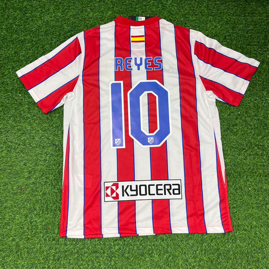 Jose Antonio Reyes Atletico Madrid 2011 Retro Football Jersey Kit