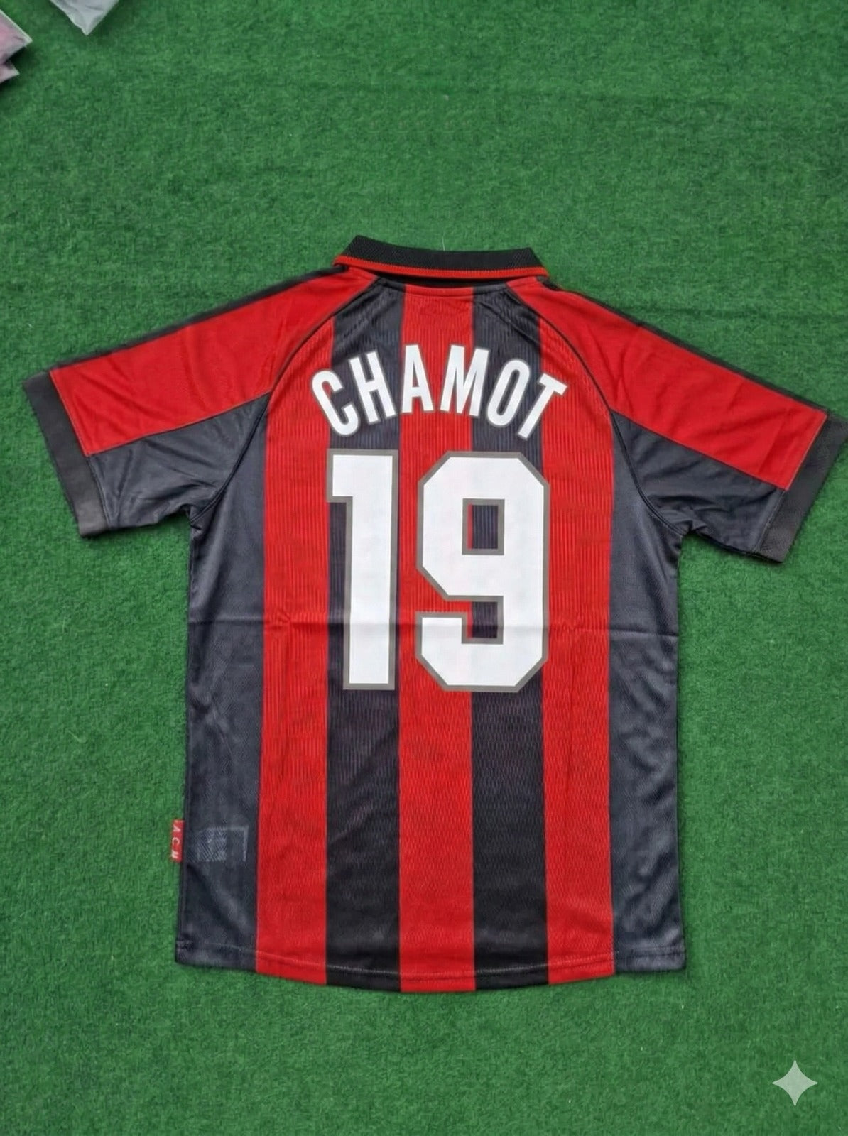 José Chamot 19 – AC Mailand 1999 Retro-Fußballtrikot