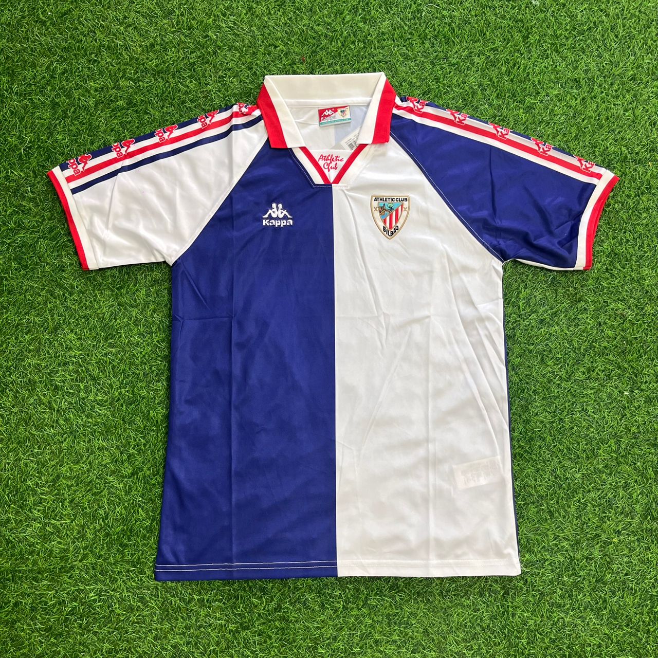 Joseba Etxeberria Athletic Club Bilbao 1997–1998 Retro Football Jersey Kit