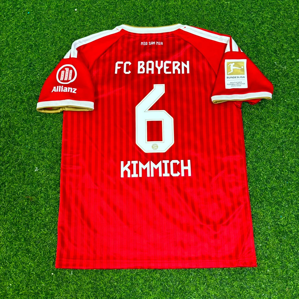 Joshua Kimmich #6 Bayern Munich 2026 Bundesliga Champions Football Jersey