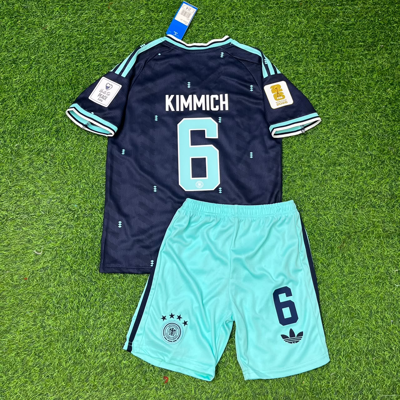 Joshua Kimmich 6- Germany 2026 World Cup Kids  Football Jersey Kit