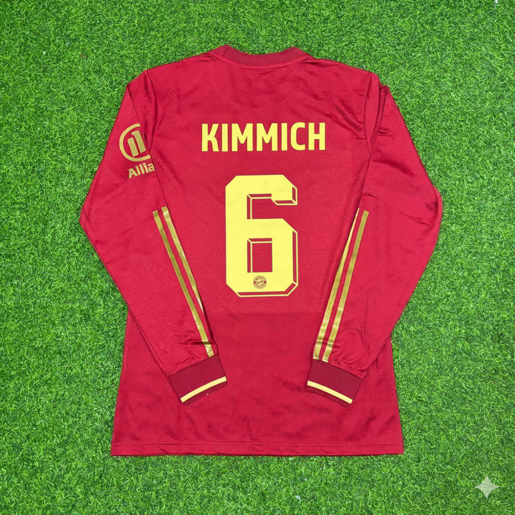 Joshua Kimmich 6- Bayern München 125 Jahre Spezial-Edition Fußballtrikot