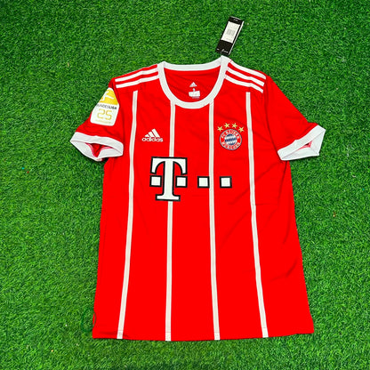 Joshua Kimmich Bayern Munich 2017-2018 Retro Home Jersey