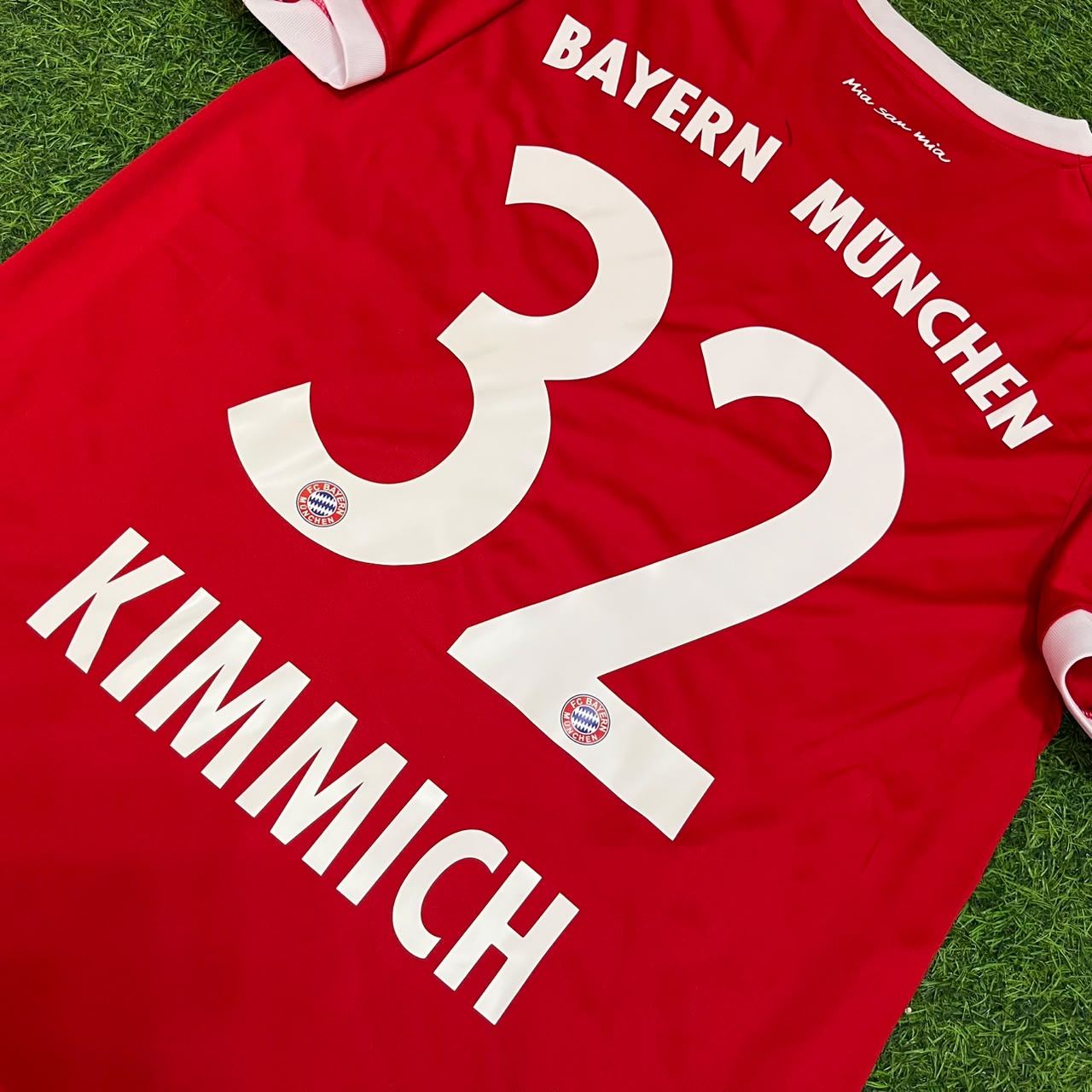 Joshua Kimmich Bayern Munich 2017-2018 Retro Home Jersey