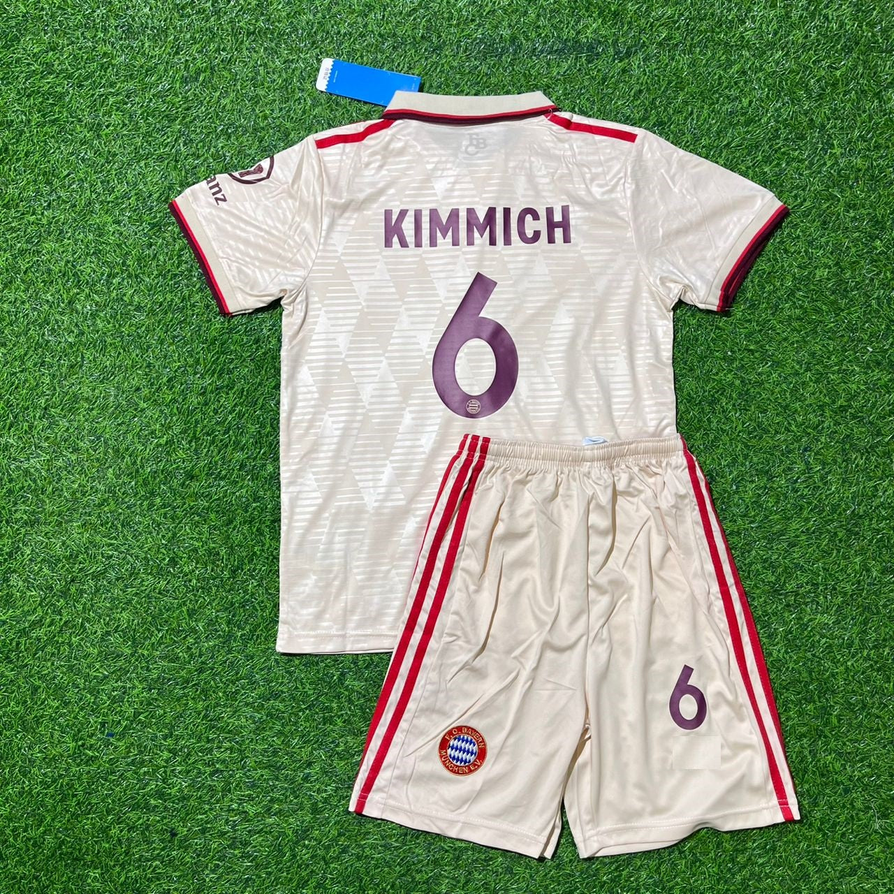 Joshua Kimmich Bayern Munich 2026 New Season Kids Football Jersey Kit