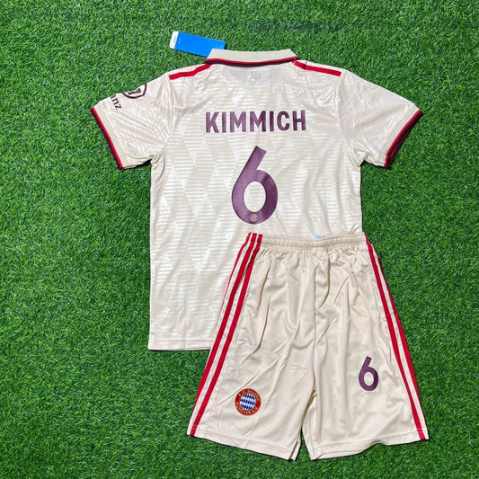 Joshua Kimmich Bayern Munich 2026 New Season Kids Football Jersey Kit