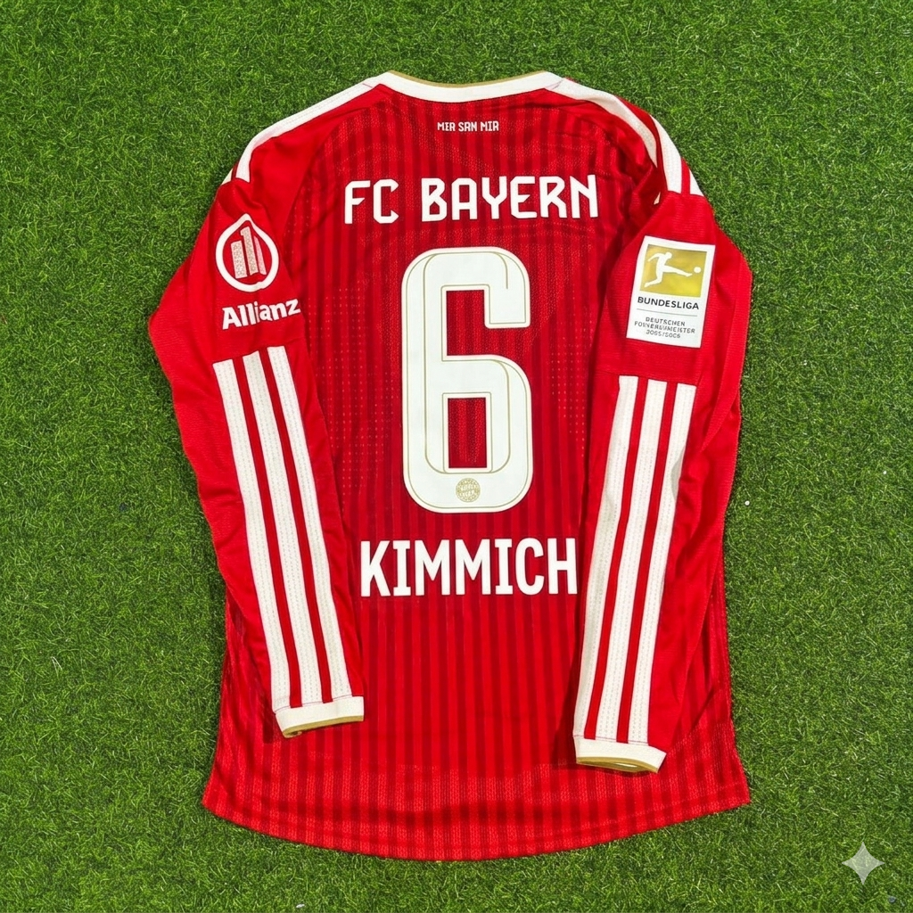 Joshua Kimmich #6 Bayern Munich 2027 Championship Long Sleeve Football Jersey