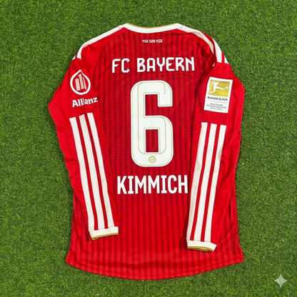 Joshua Kimmich #6 Bayern Munich 2027 Championship Long Sleeve Football Jersey