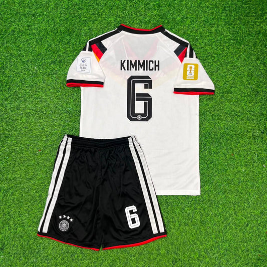 Joshua Kimmich Germany 2026 World Cup Kids Home Football Jersey