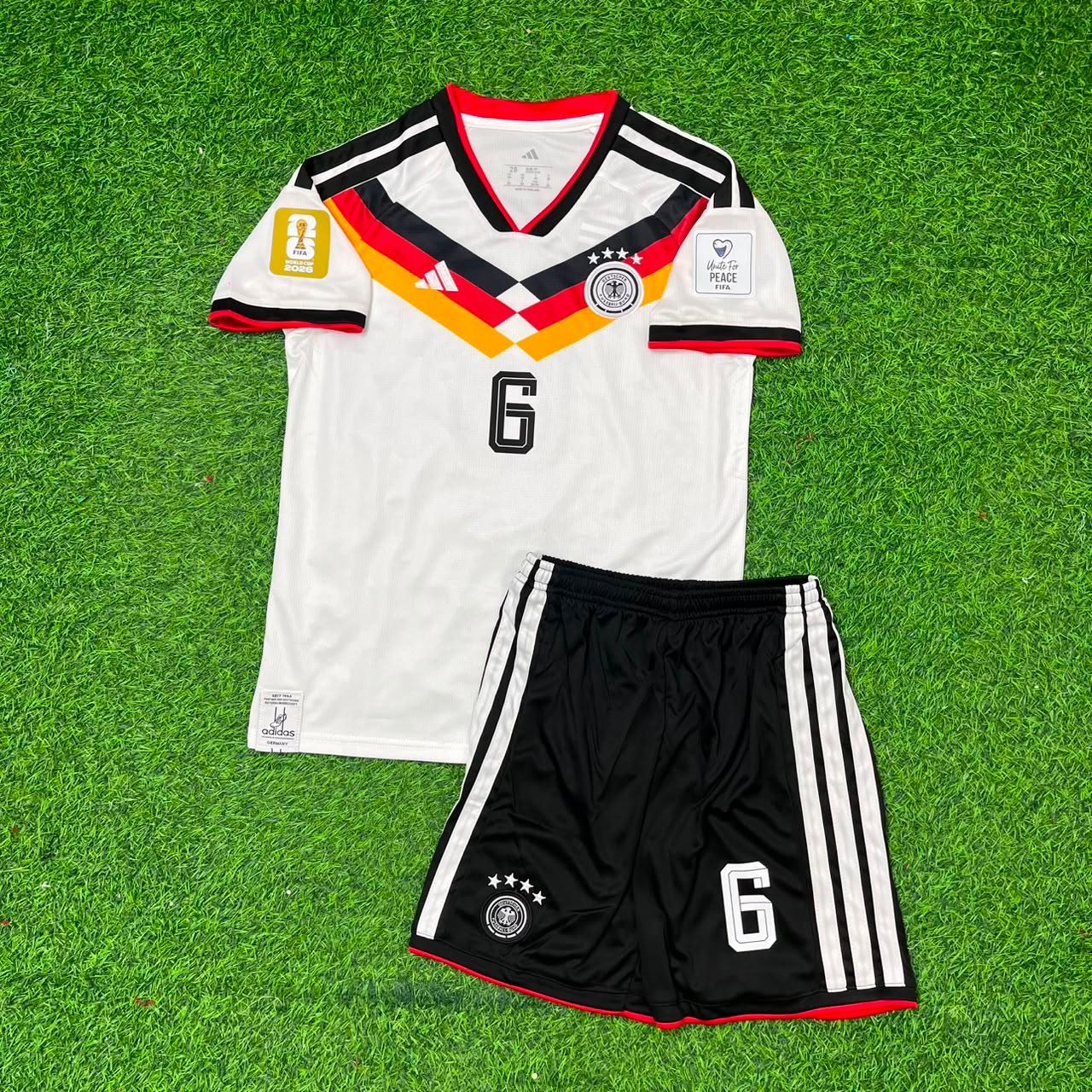 Joshua Kimmich Germany 2026 World Cup Kids Home Football Jersey