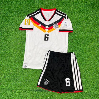 Joshua Kimmich Germany 2026 World Cup Kids Home Football Jersey