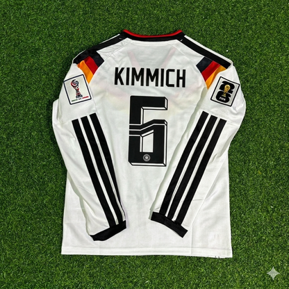 Joshua Kimmich #6 Germany 2026 World Cup  Long Sleeve Home Football Jersey Kit