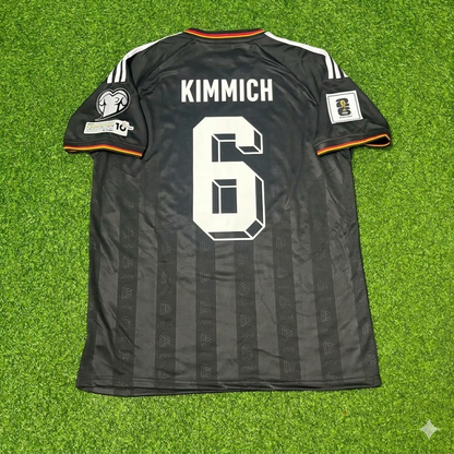 Joshua Kimmich 6# Germany 2026 World Cup Black Style Football Jersey Trikot