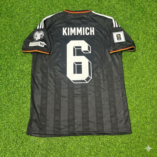 Joshua Kimmich 6# Germany 2026 World Cup Black Style Football Jersey Trikot