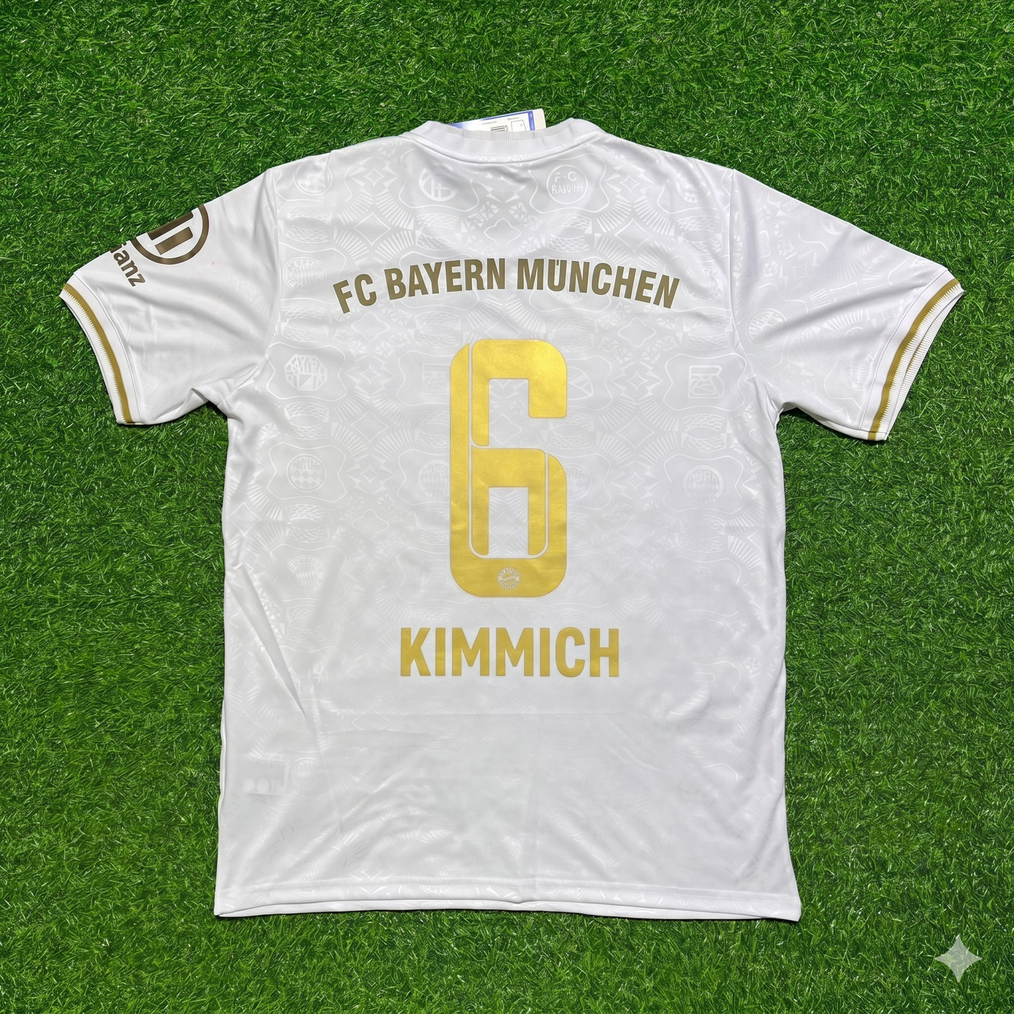 Joshua Kimmich #6 FC Bayern München 125 Years Anniversary Special-Edition White Jersey