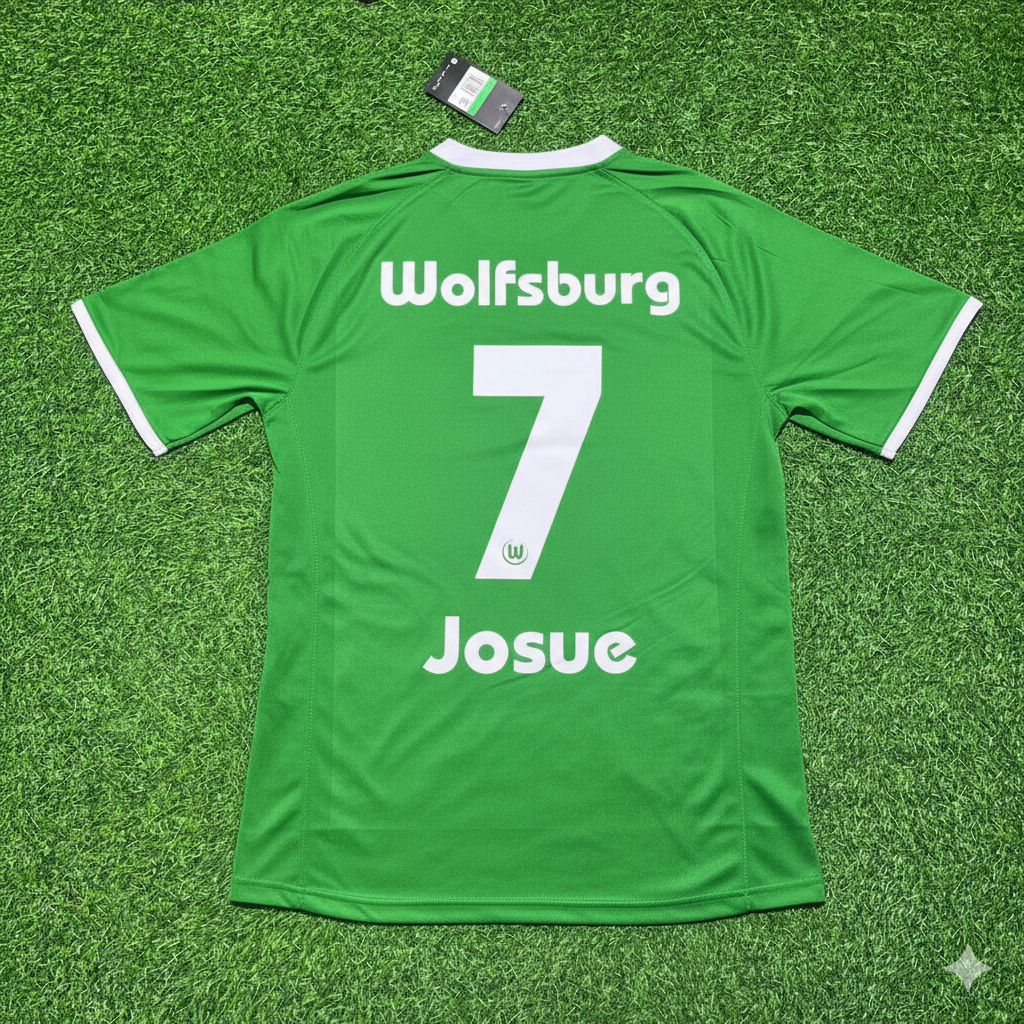 Josue VfL Wolfsburg 2008/2009 Meisterjahr Fußballtrikot