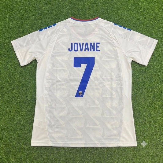 Jovane Cabral Cape Verde 2026 World Cup Away White Football Jersey