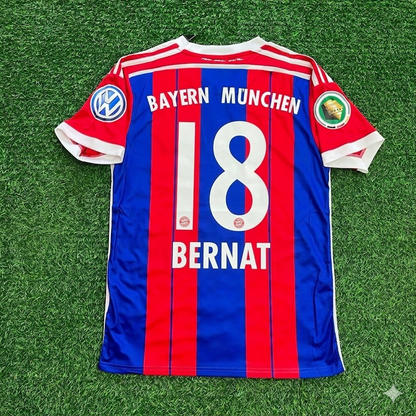 Juan Bernat 18- Bayern Munich 2014-2015 Maillot de foot