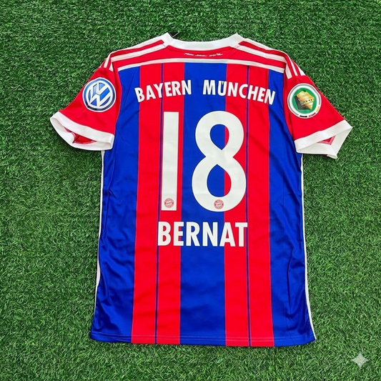 Juan Bernat 18- Bayern Munich 2014-2015 Trikot Kit Jersey Soccer Shirt