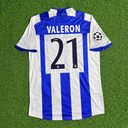 Juan Carlos Valeron Deportivo La Coruna 2003 2004 Retro Jersey Camiseta Soccer Shirt
